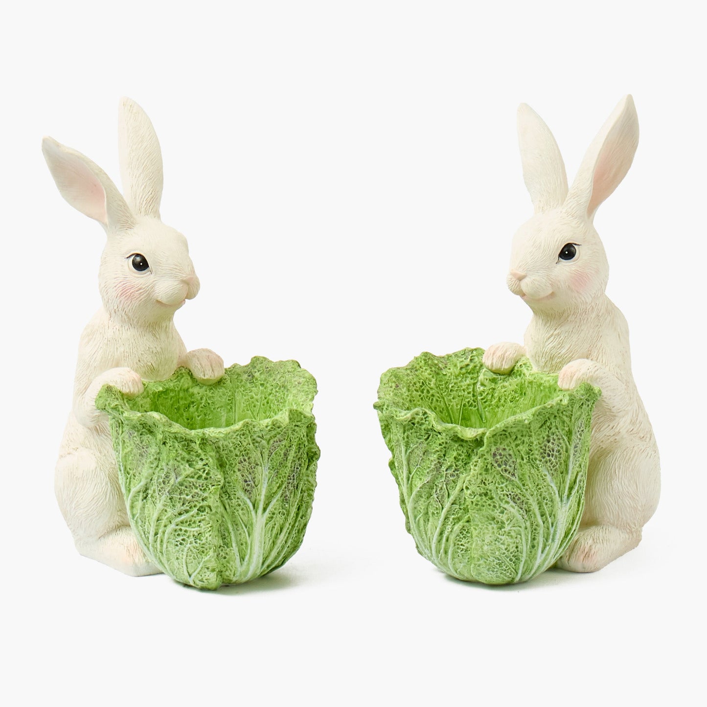 Cabbage Bunny Bowls (Pair)
