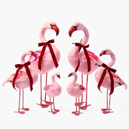Ruby Red Velvet Bows (Set of 4) - 20cm