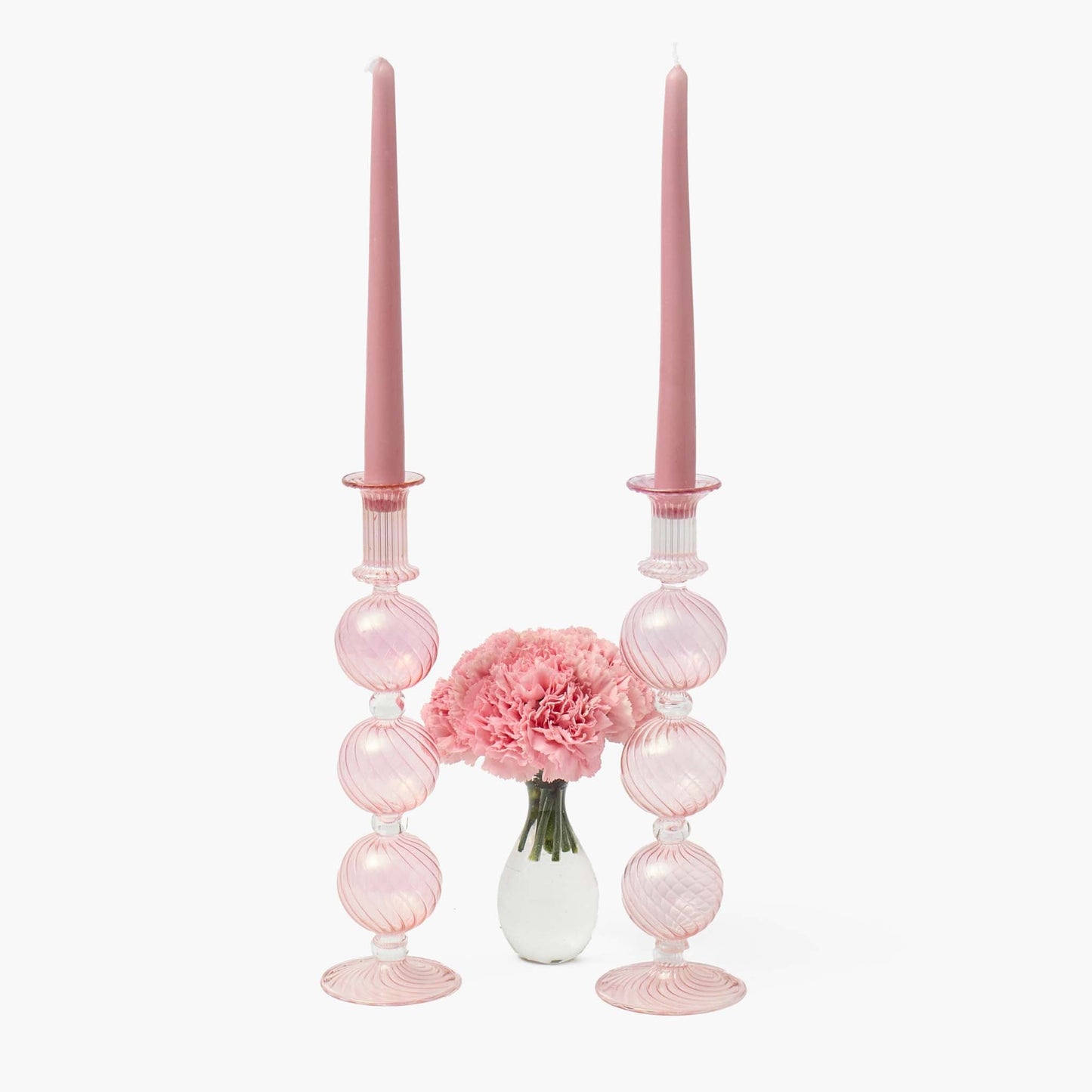Peony Camille Candle Holders (Pair)