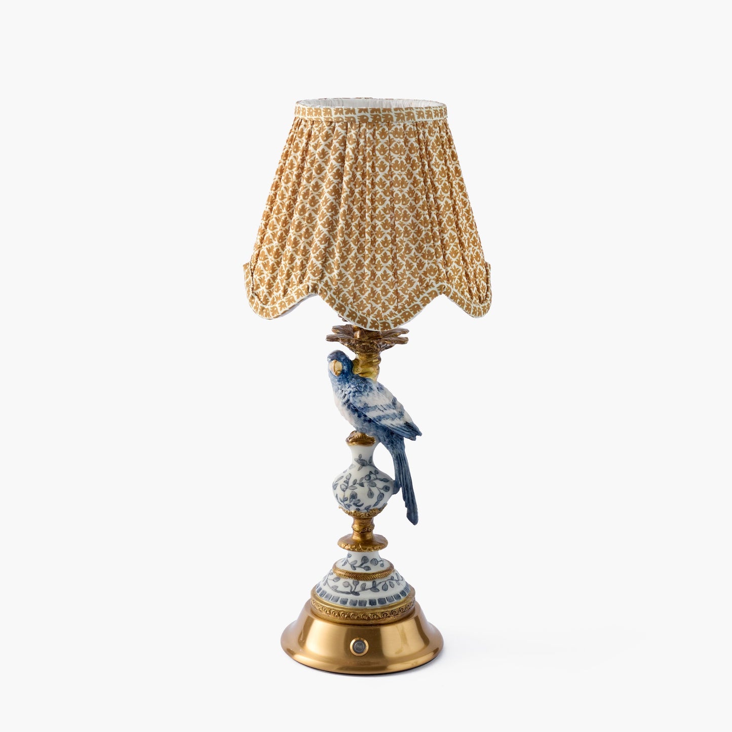Caramel Lotus Deep Scalloped Lampshade (18cm)