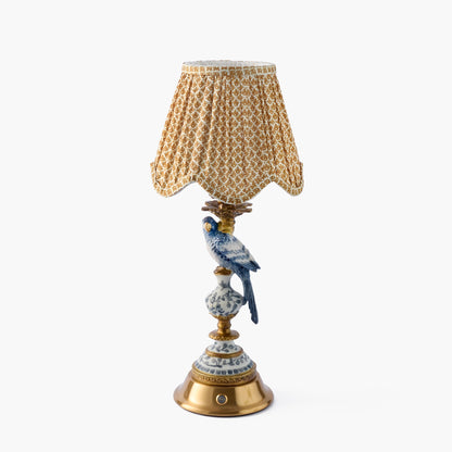 Caramel Lotus Deep Scalloped Lampshade (18cm)