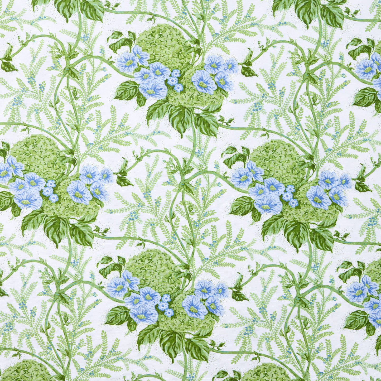 Green & Blue Lady Isabella's Garden Tablecloth
