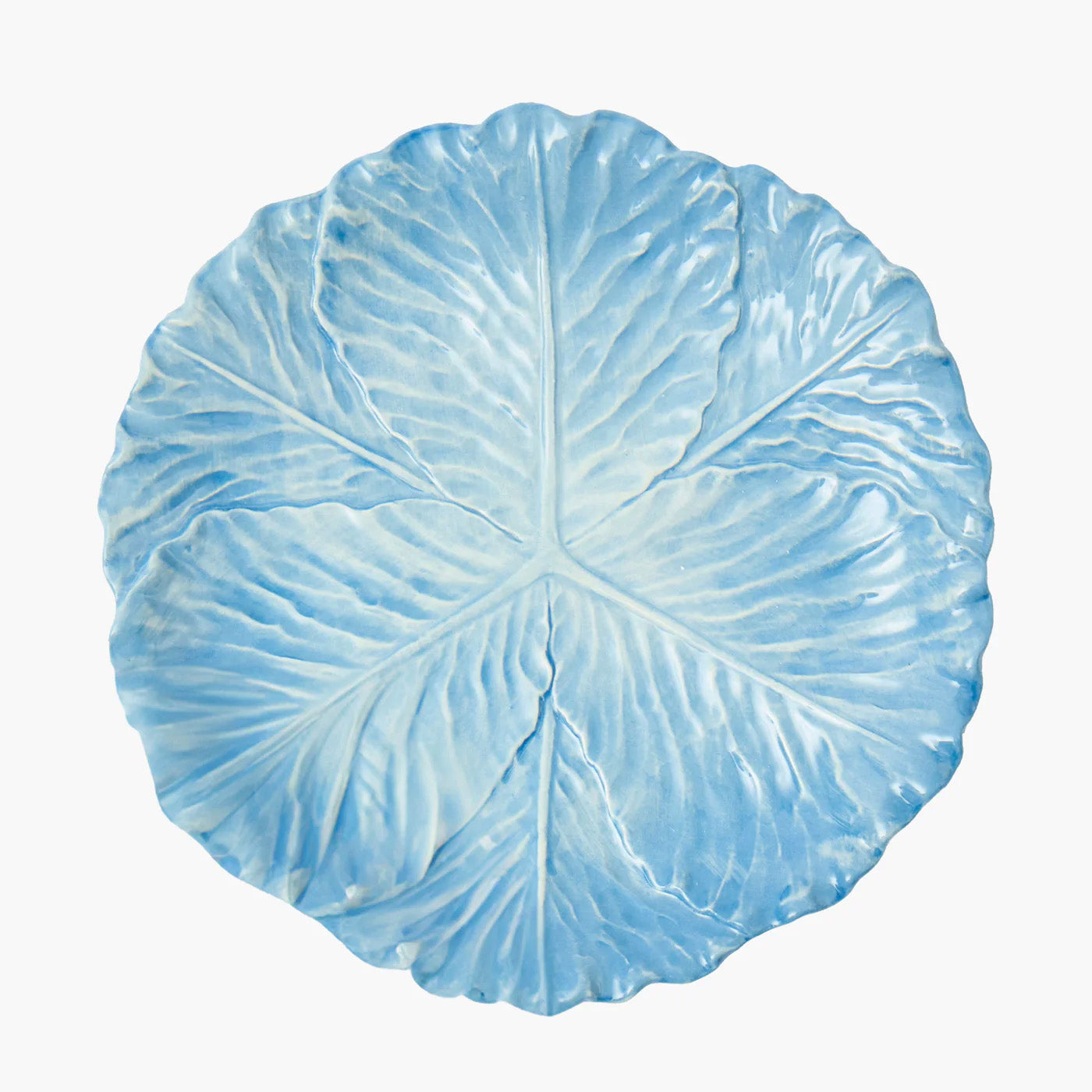 Blue Serena Cabbage Dinner Plate