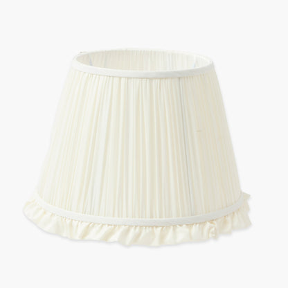 Cream Ruffle Lampshade (30cm)