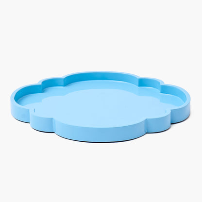 Blue Lacquer Cloud Tray