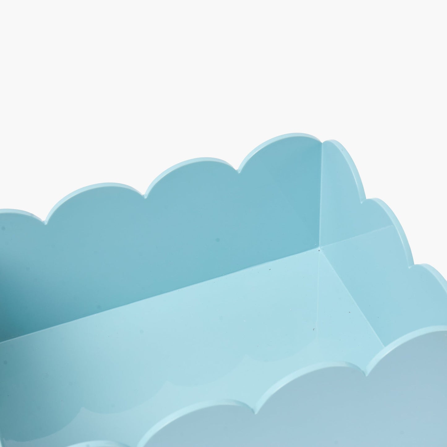 Duck-egg Blue Lacquer Storage Boxes (Set of 2)