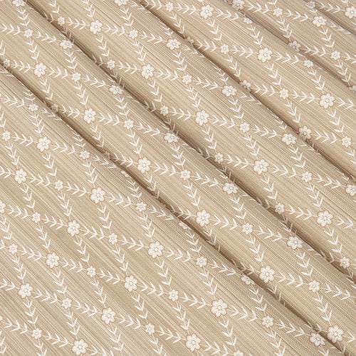 Putty Theodora Trellis Fabric