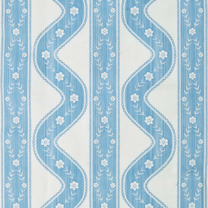 Blue Theodora Fabric
