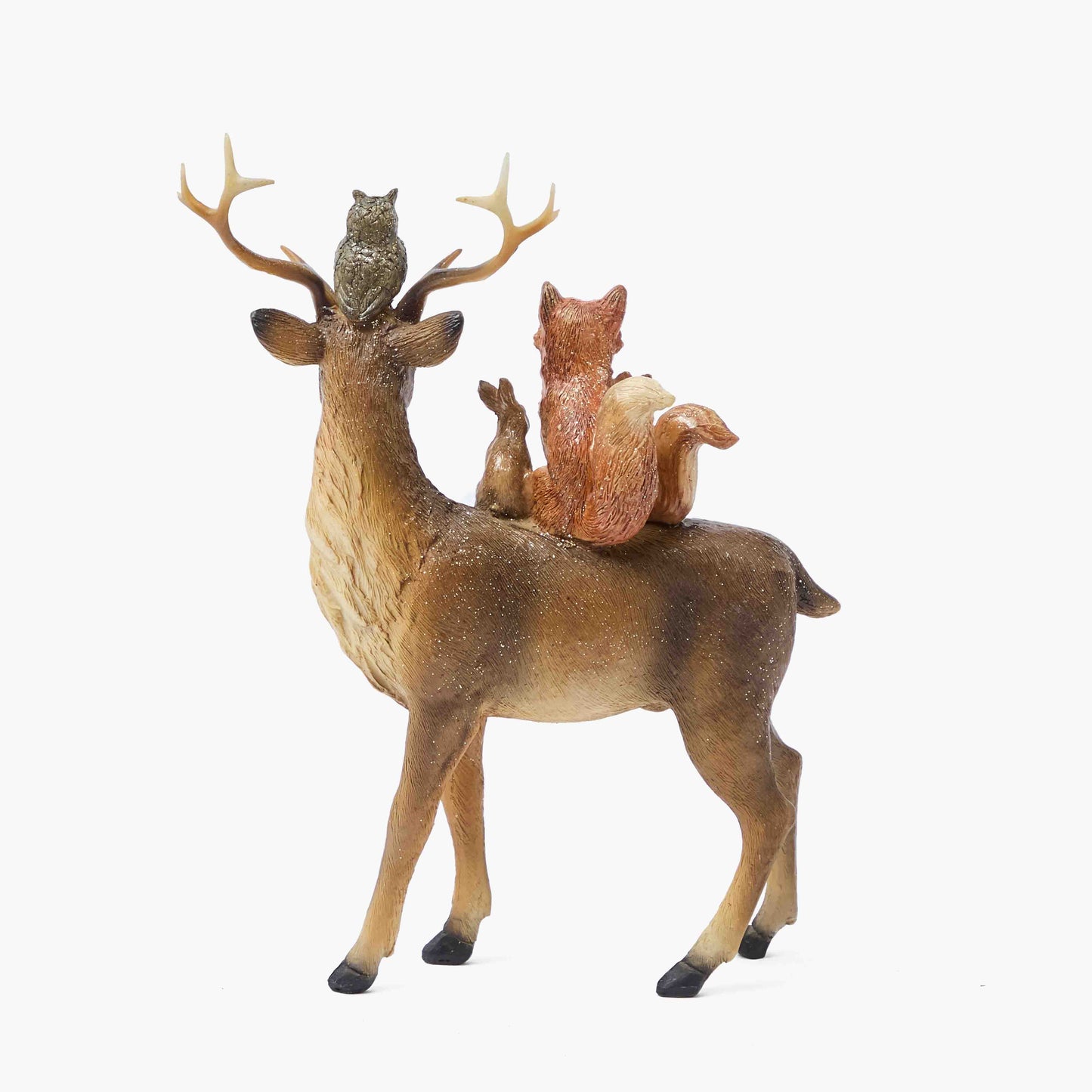 Alpine Deer with Family