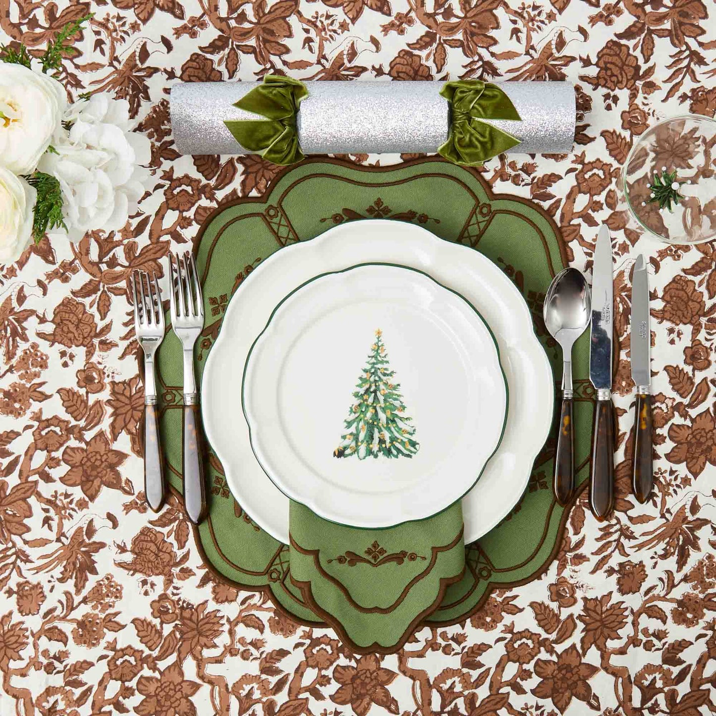 Christmas Tree Dinner Plate