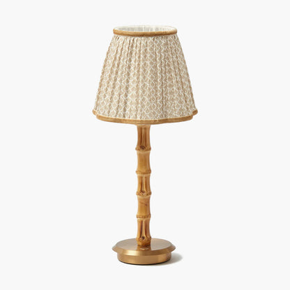 Bamboo Rechargeable Lamp