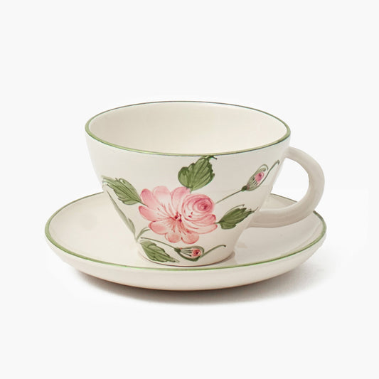 Rose Bud Tea Cup & Saucer