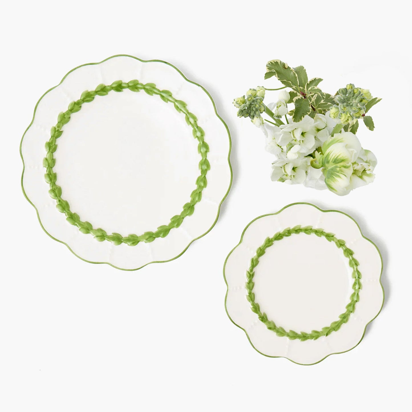 Green Laurel Starter Plate